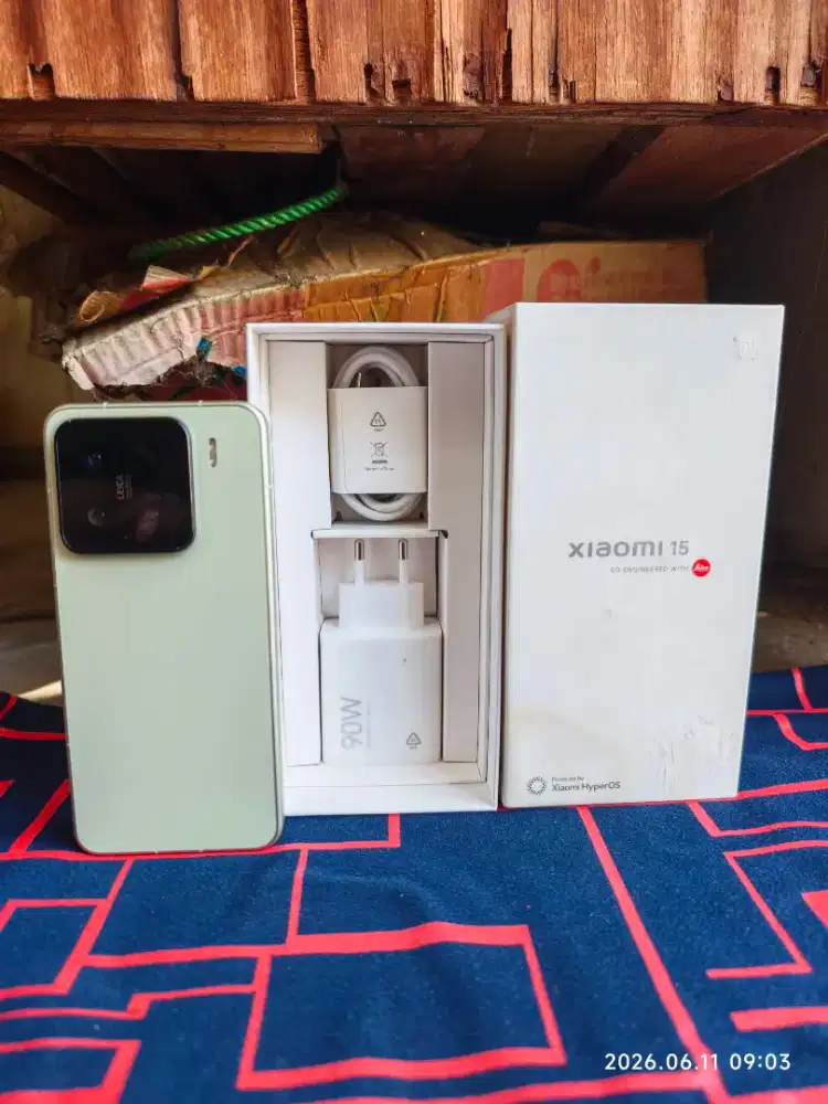 Xiaomi 15 12/256 Fullset ori segel mulus no minus istimewa