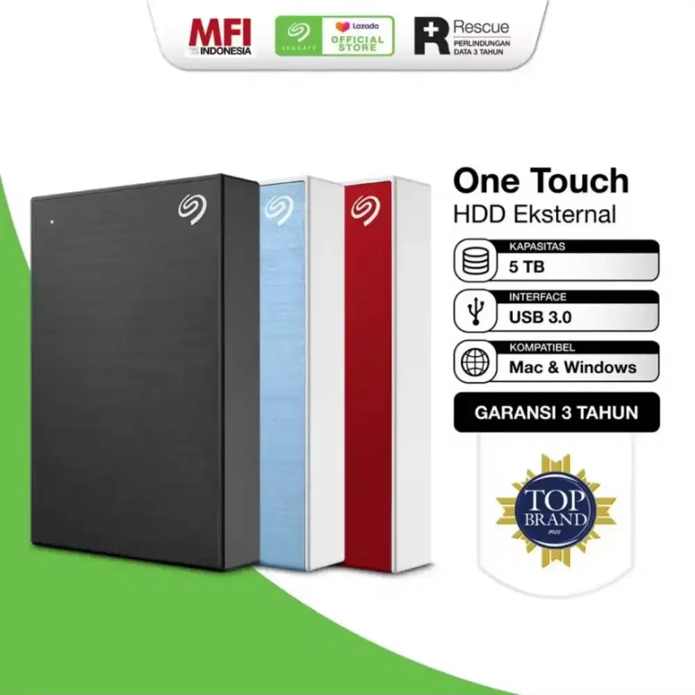 Harddisk Seagate One Touch 5 TB