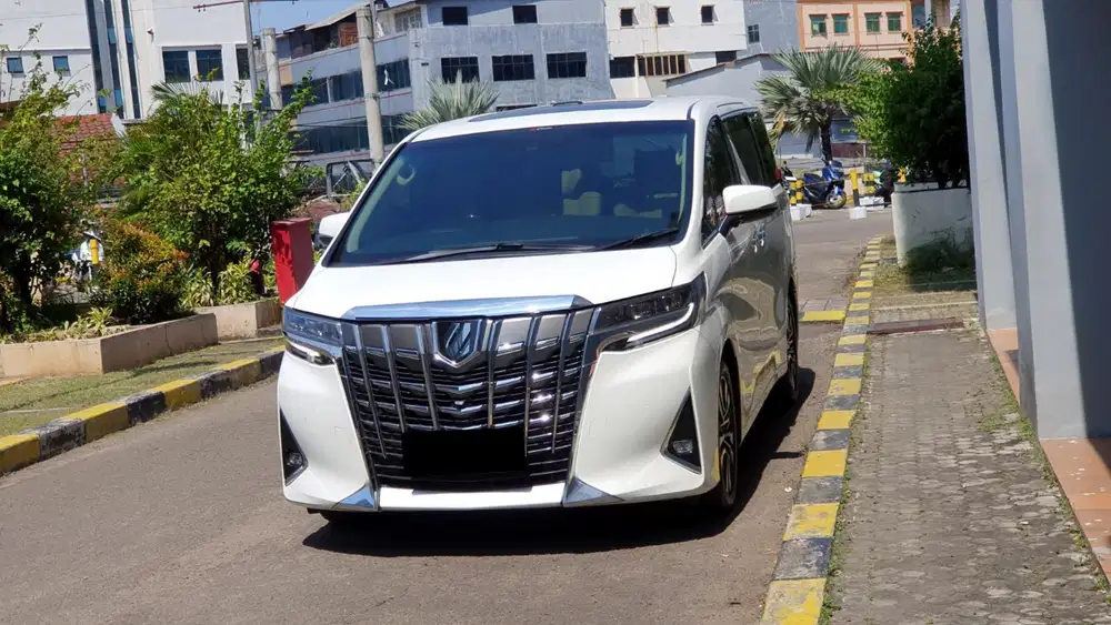 Toyota alphard g atpm tss 2021 putih
