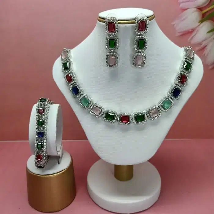L31 SET KALUNG INDIA CHOKER JEWELRY PERNIKAHAN WEDDING PREMIUM