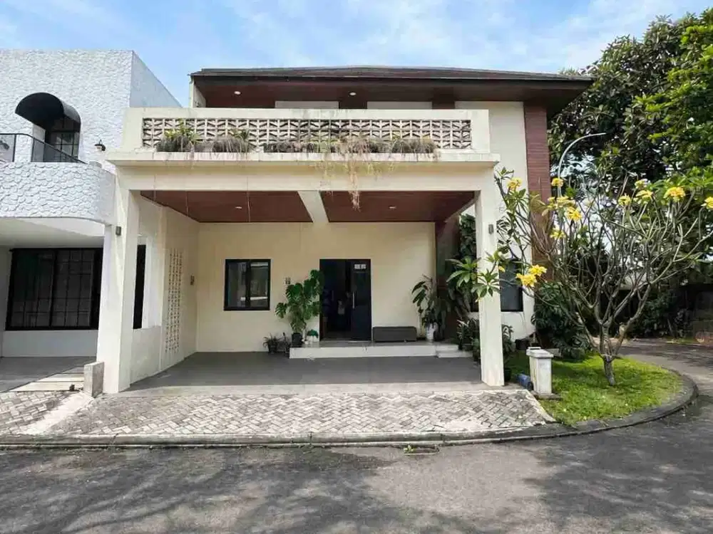 Rumah Hook Full Furnished di Nusa Loka BSD Citu