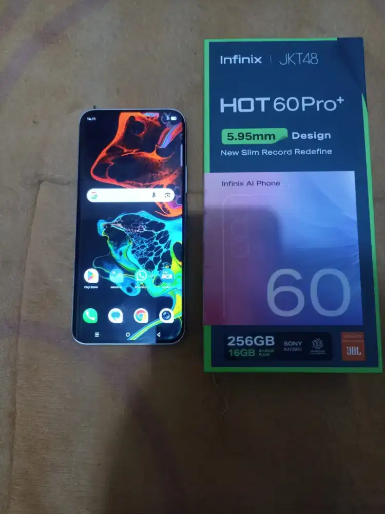 infinix hot 60 pro plus layar lengkung