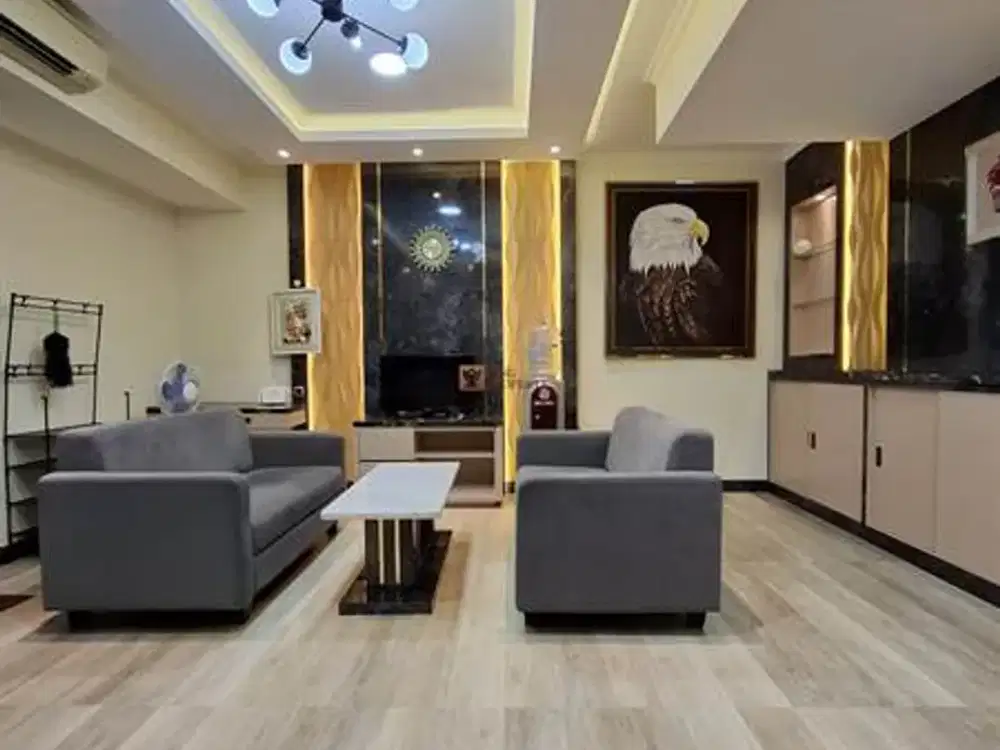 Tinggal bawa koper! view laut  Disewakan 2br terluas full furnished Apartemen Mediterania Marina Ancol Residence strategis