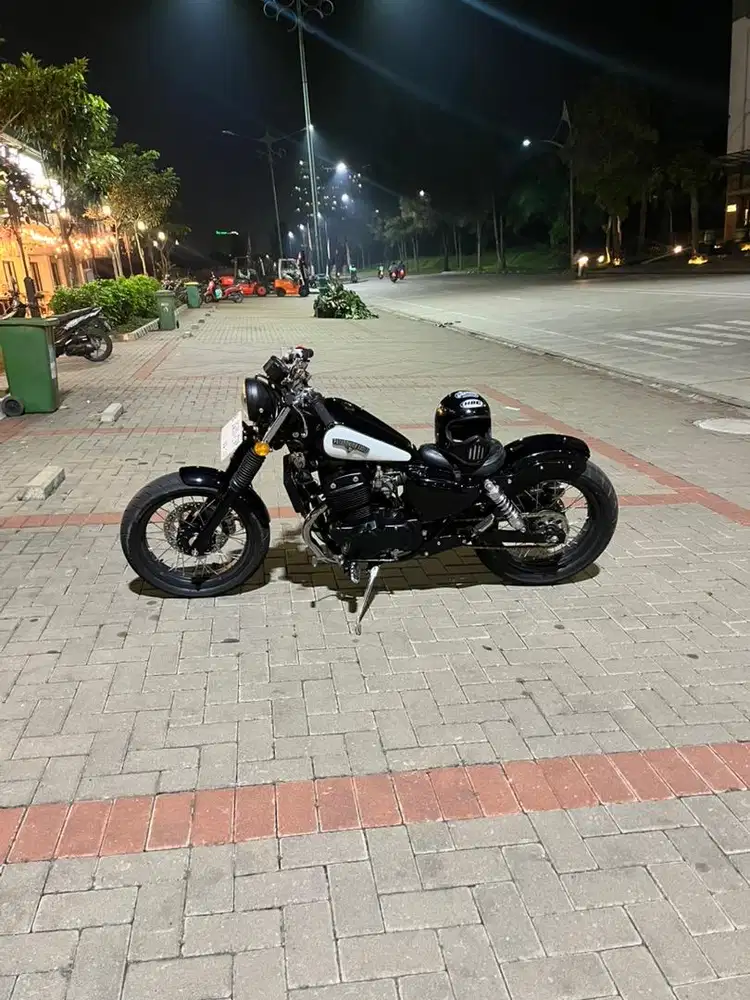 jual beneli pe 250cc costum bober