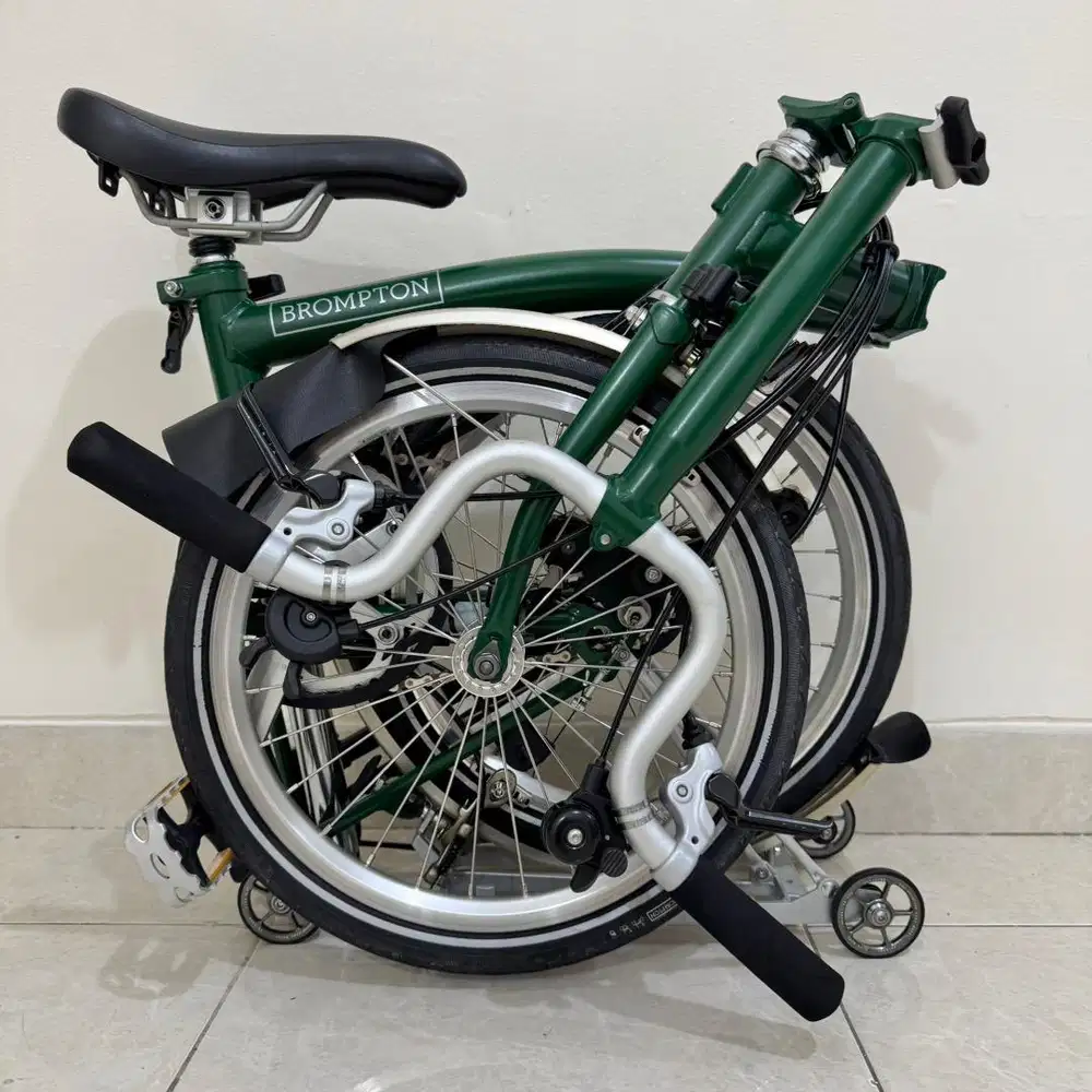 BROMPTON M6R RACING GREEN 2016 - LIKE NEW