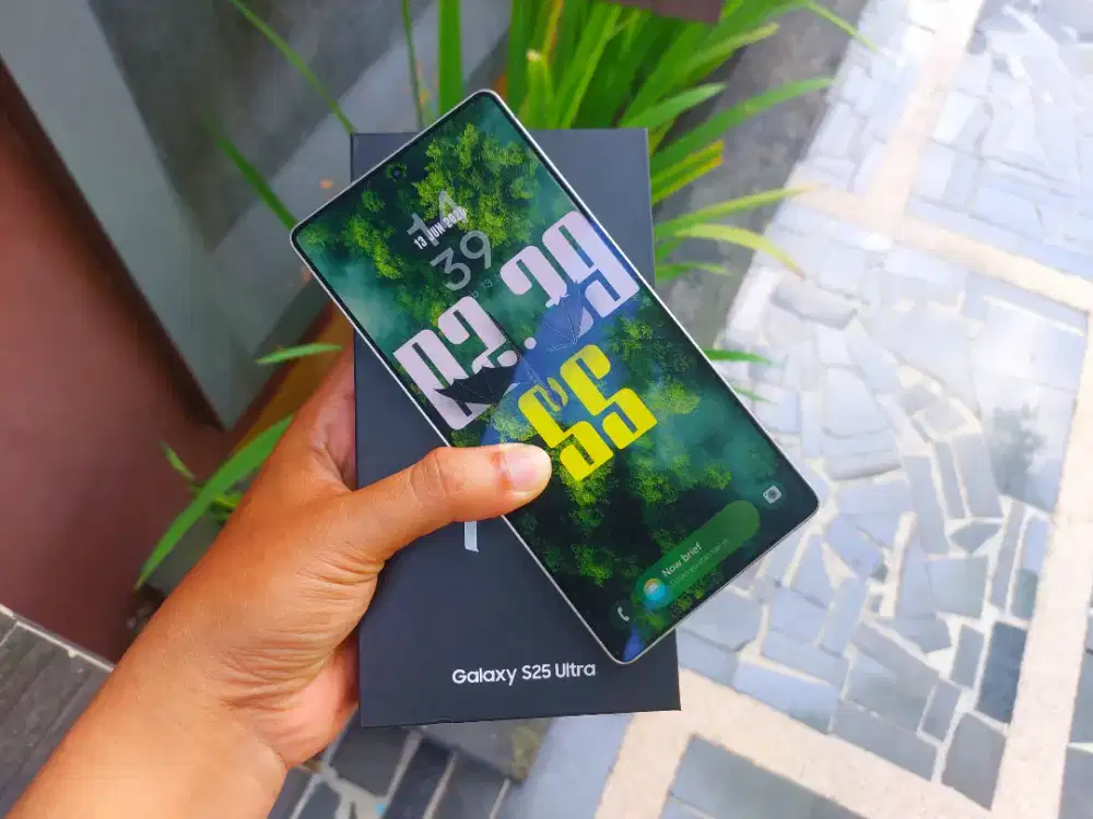 Samsung S25 Ultra 5G 12/1TB Kamera 200MP JadeGreen Mulus Resmi SEIN