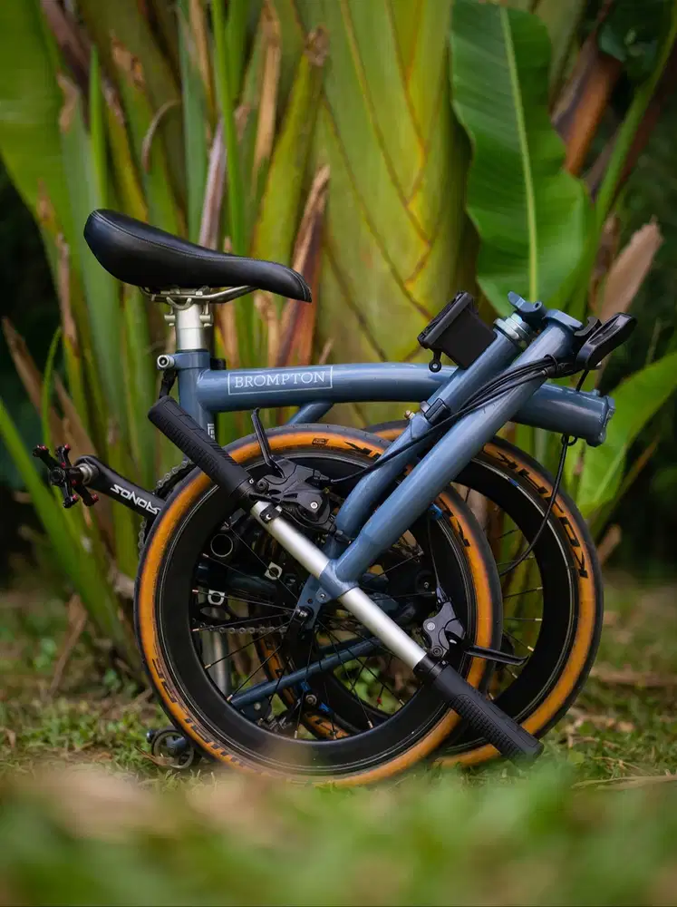 Sepeda Lipat 3Sixty Phantom Grey Not Brompton Element Pikes or United