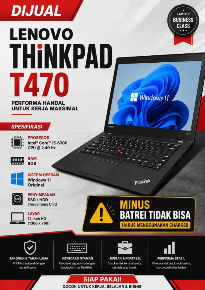 Lenovo Thinkpad T470