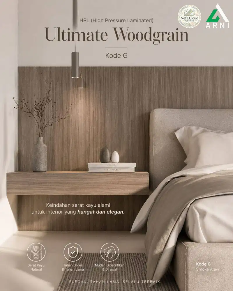 TACO HPL Ultimate Woodgrain Kode G / High Pressure Laminate Motif Kayu