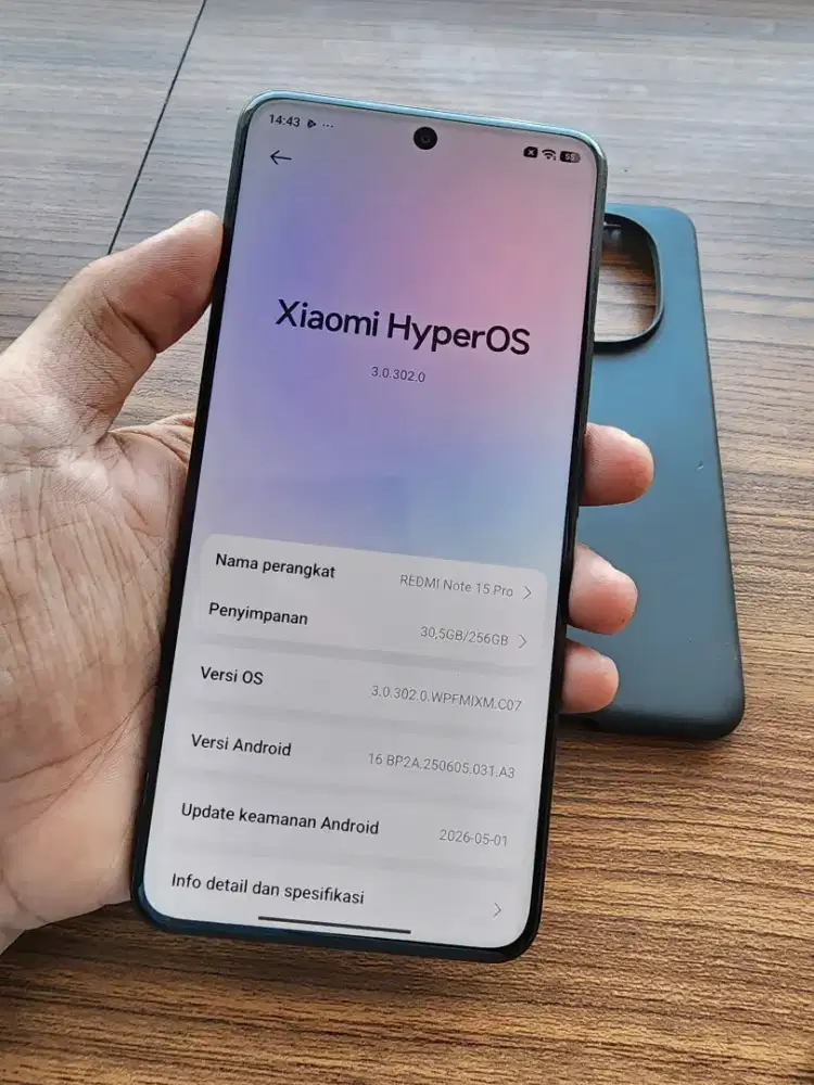 Xiaomi Redmi Note 15 Pro 4G 8/256GB Mulus Nominus