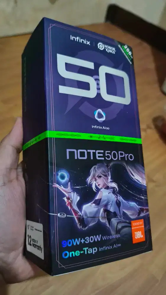 Infinix Note 50 Pro 8GB RAM / 256GB Bekas Pemakaian 1 Tahun