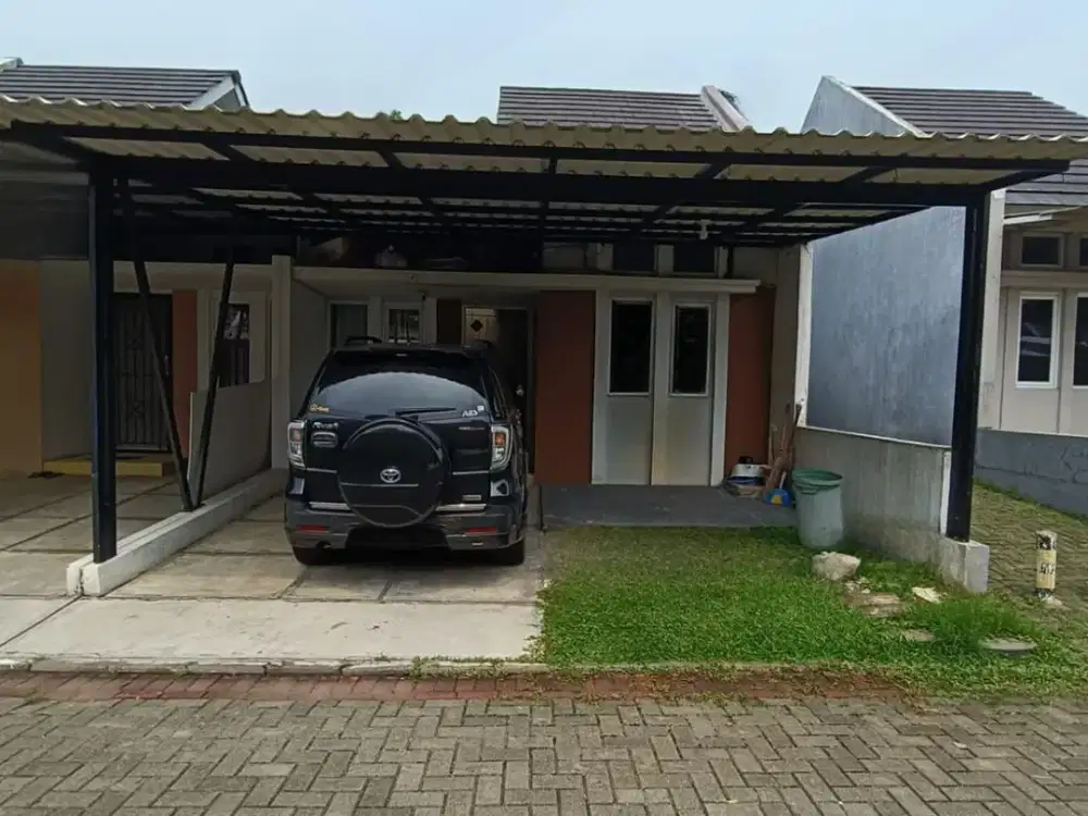 Rumah Hook Murah Full Renovasi di Cluster Perumahan The River Siap Huni Dekat Stasiun KRL & Akses Tol Legok Parung Panjang Bogor Legok JHK
