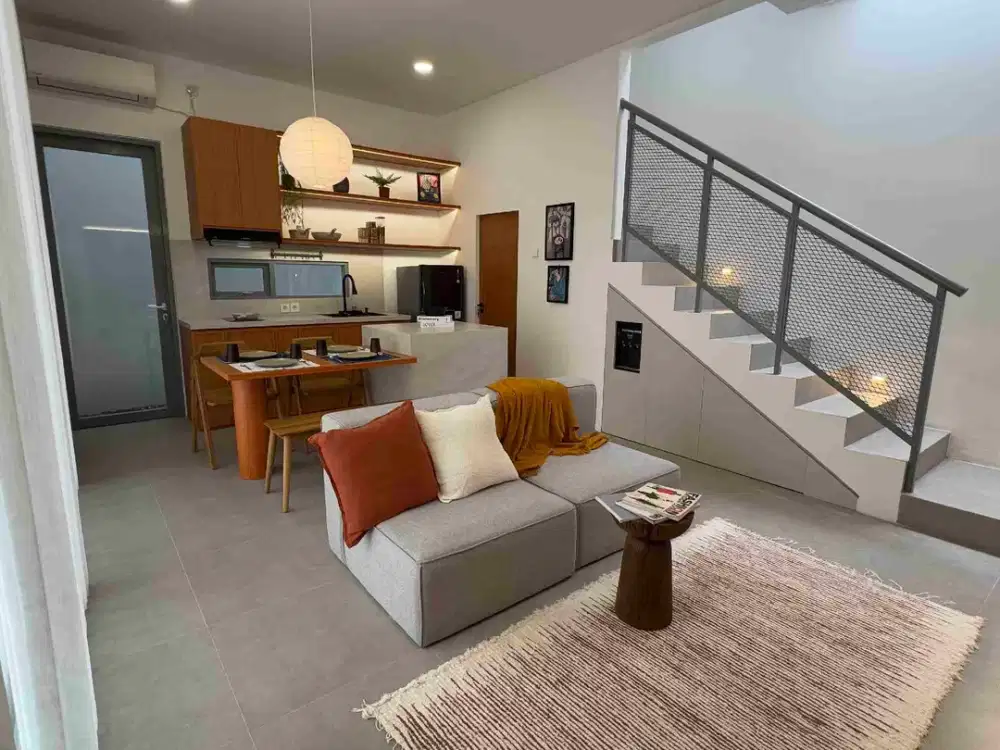 Rumah Cluster SHM Siap Huni Furnish Cirendeu Luas 105m 3 Kamar Dekat MRT