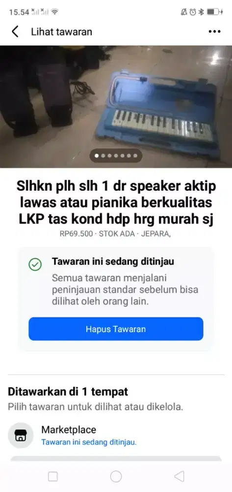 Slhkn plh slh 1 dr speaker aktif lawas atau sblh nya kond hdp murah sj