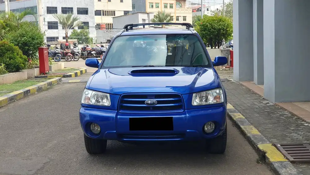 Subaru Forester 2.5 XT SG9 Gen.2 AWD AT Biru NIK 2003 RARE ITEM LANGKA
