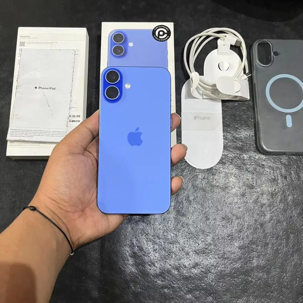 iPhone 16 Plus 128GB iBox garansi barusan off