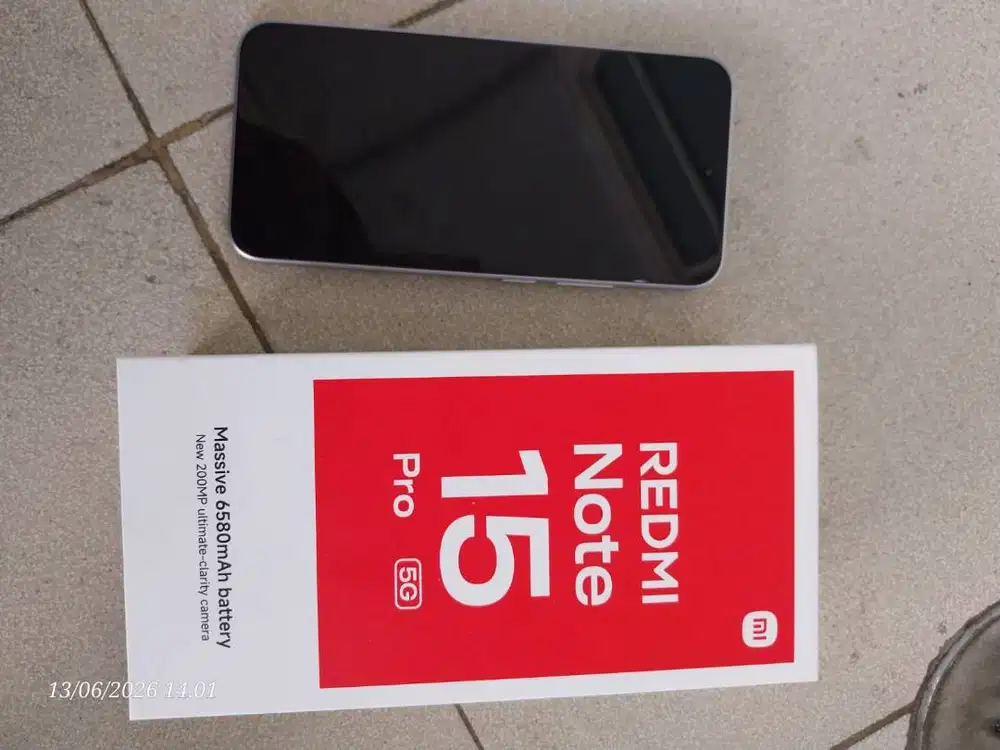 Jual bu redmi note 15 pro 5g 12/512