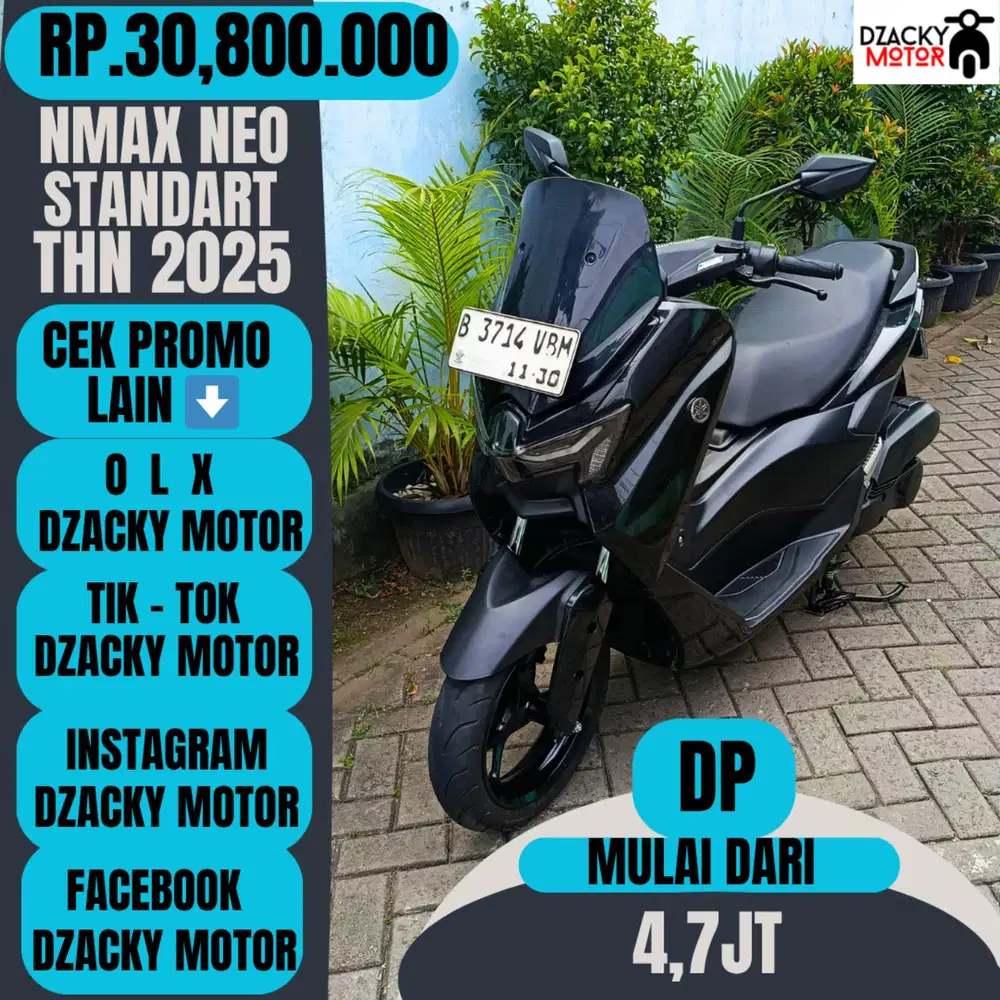 NMAX NEO STANDART THN 2025 SECOND LIKE NEW