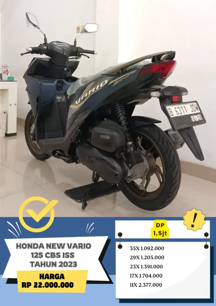 READY Honda New Vario 125 CBS ISS Tahun 2023