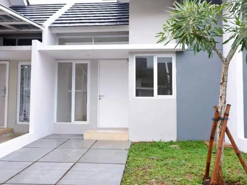 Rumah Murah Full Renovasi di Cluster Perumahan The River Siap Huni Dekat Stasiun KRL & Akses Tol Legok Parung Panjang Bogor Legok KTI