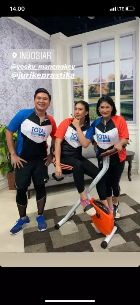 Alat fitnes Sepeda excider