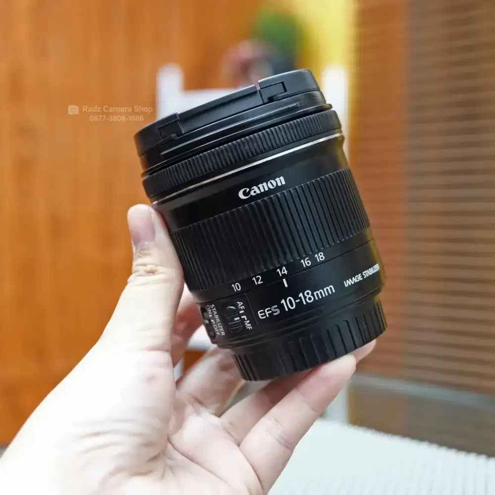 Canon EF-S 10-18mm F4.5-5.6 IS STM Mulus Siap Pakai