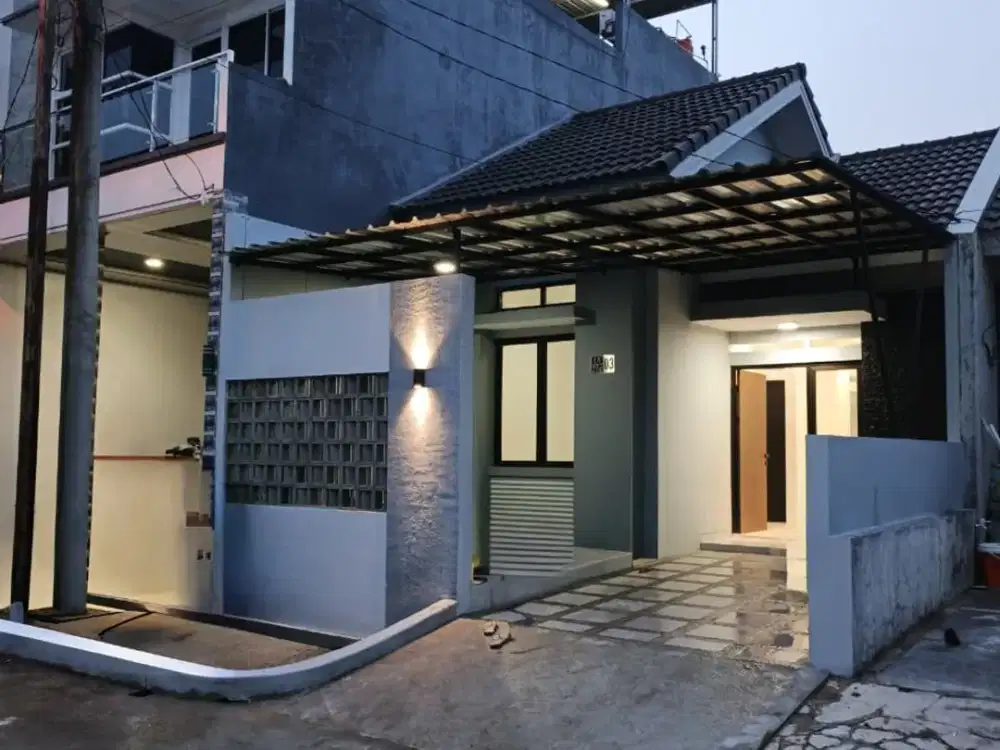 Rumah Full Renovasi Siap Huni di Harapan Mulya Regency, Bekasi