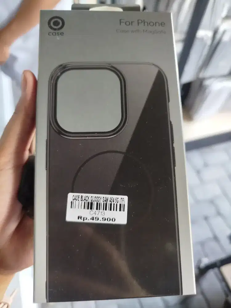 CASE BLACK GLOSSY SAMSUNG A54 5G
