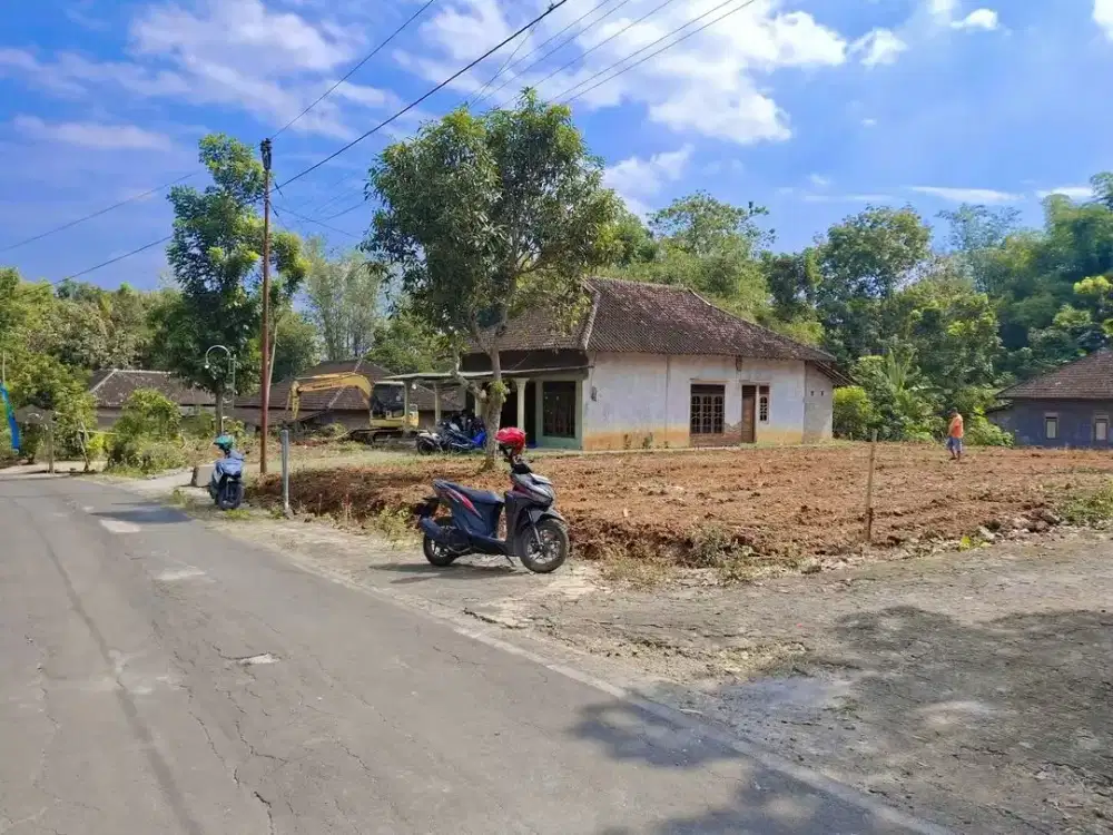 Dijual tanah datar kalijirak tasikmadu
