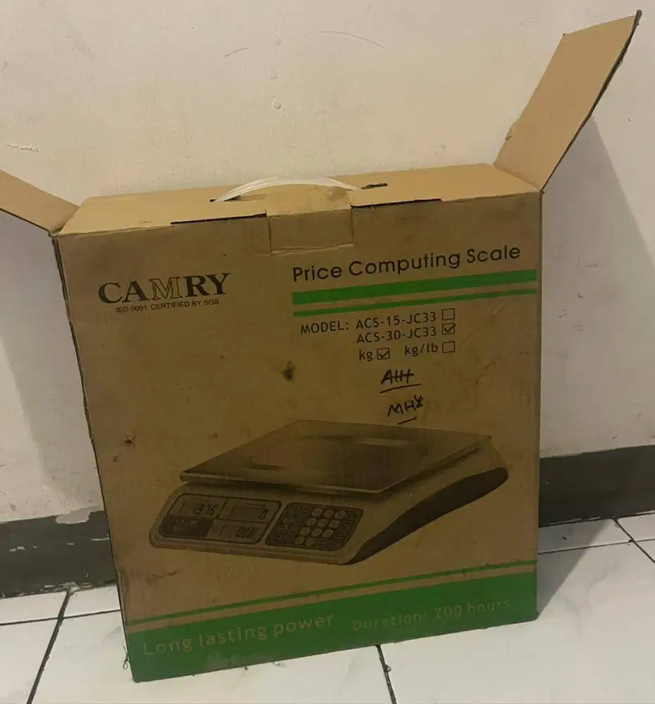 Timbangan Digital CAMRY ACS-30-JC33 30KG