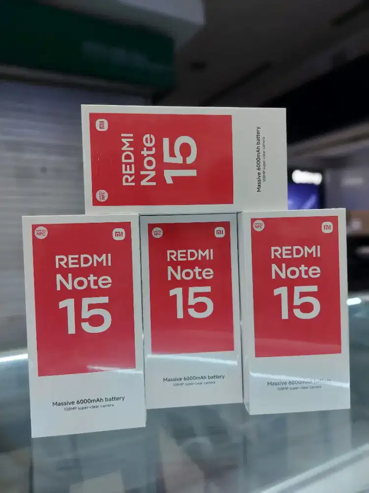 PROMO REDMI NOTE 15 SERIES GARANSI 15BULAN