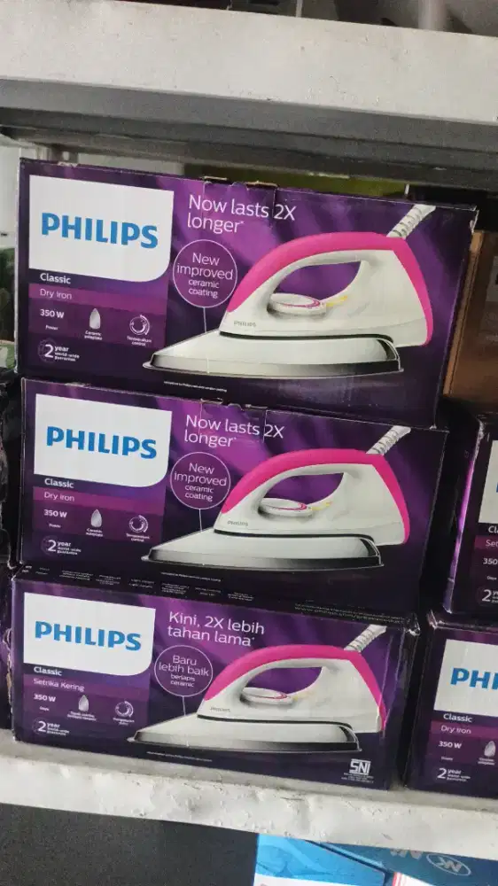 Setrika Philips hd1173 pink