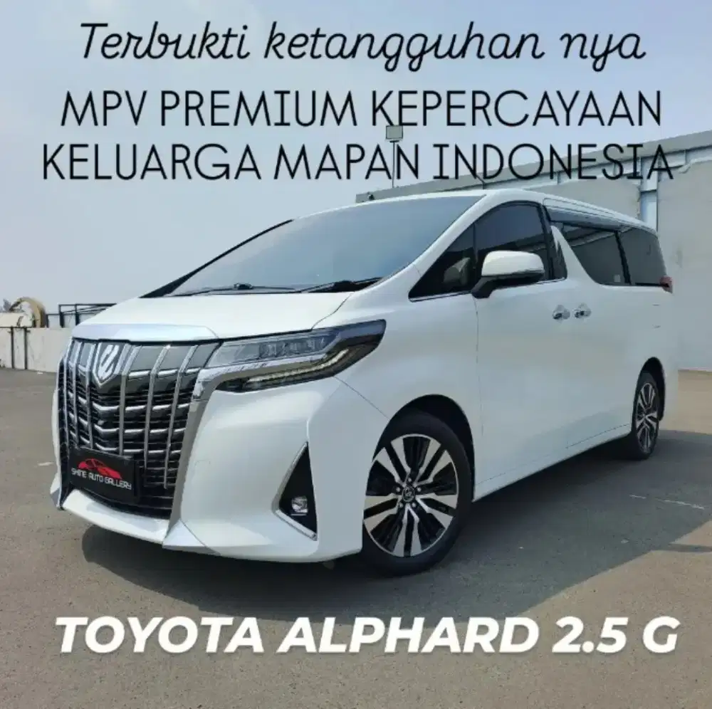 Toyota Alphard 2.5 G 2018