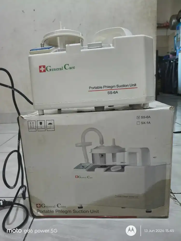 Portable Phlegm Suction Unit
