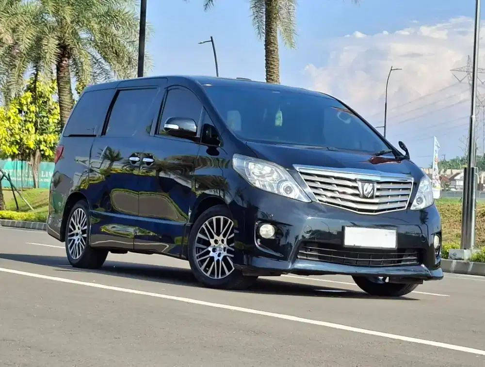 Total DP 7jt Saja Alphard 2.4 Cbu Japan At 2010 Hitam An Perorangan