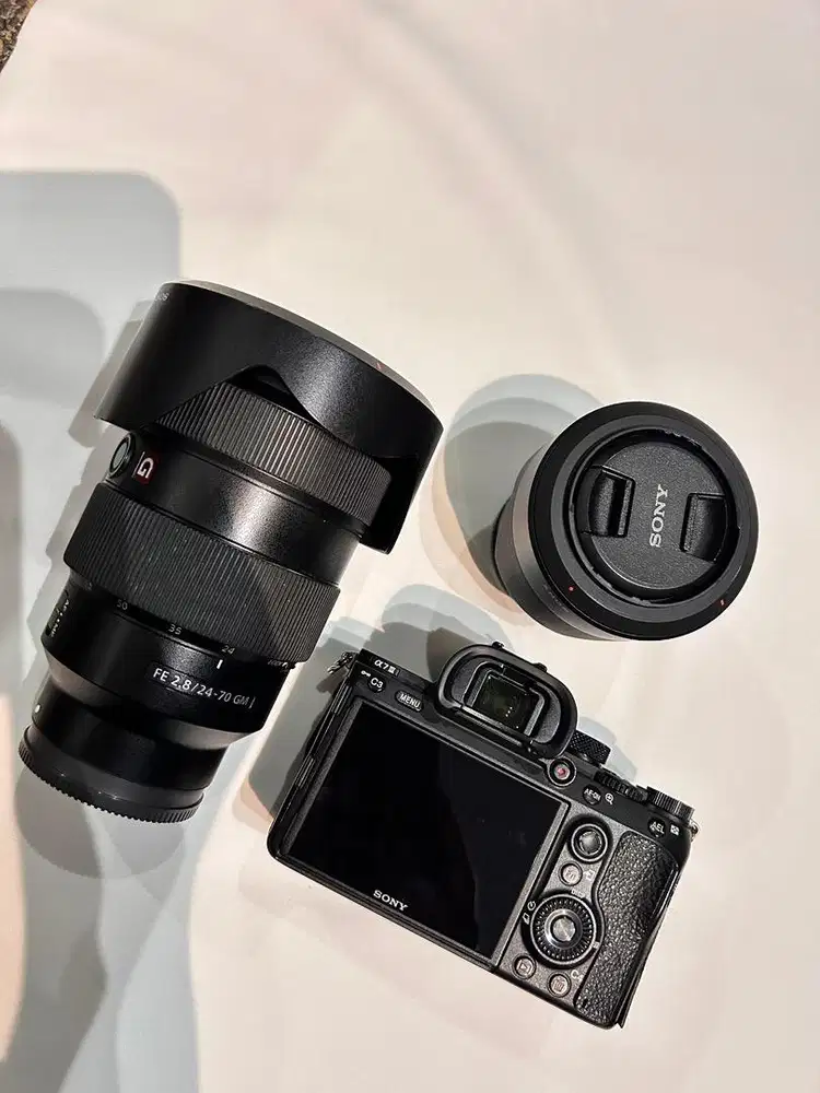 Sony A7 III + FE 24-70 f/2.8 GM + FE 55 f/1.8 ZA — Fullset