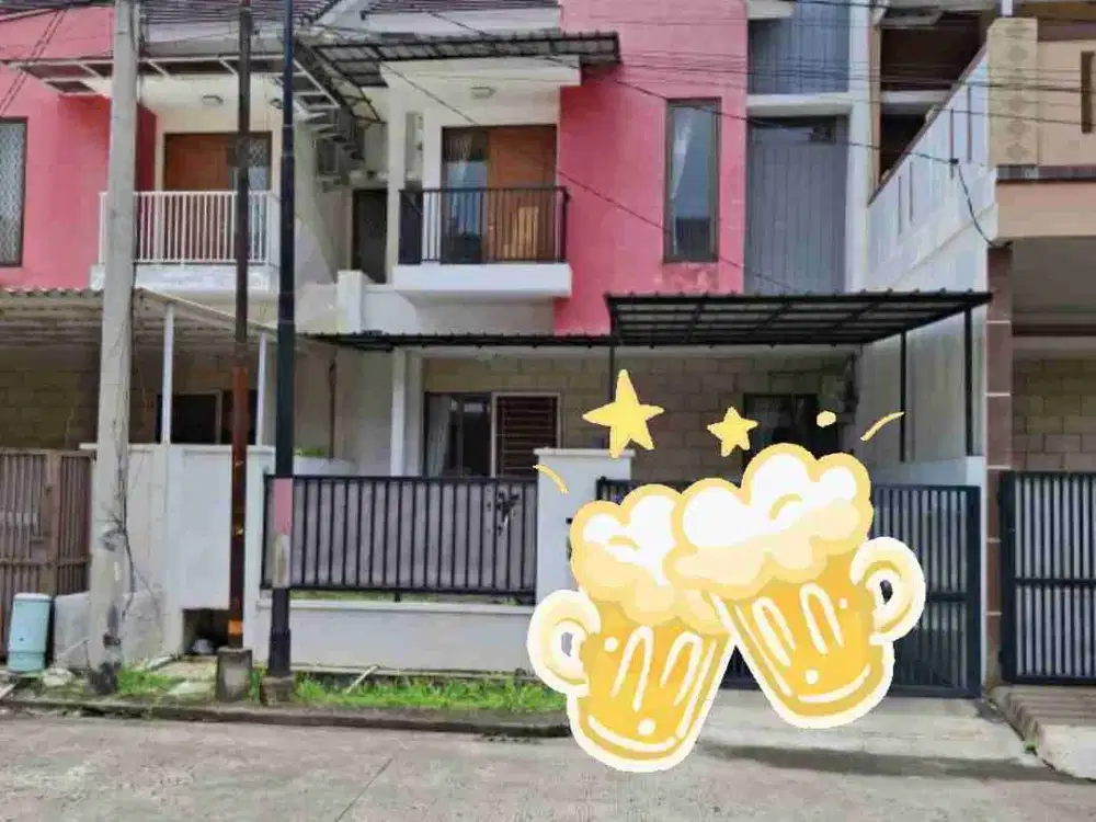 Di jual  cepat rumah dlm cluster tamansari extension, harapan indah 2, Bekasi
