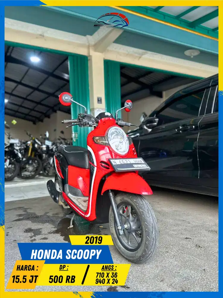 HONDA SCOOPY 2019 PAJAK TERIMA PANJANG BOSKUU HIKMAH MOTOR KEPUH