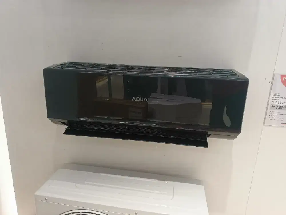AC AQUA 1PK Inverter AQA-KCR9VRAL | Bisa Cicilan Bunga 0% Syarat KTP