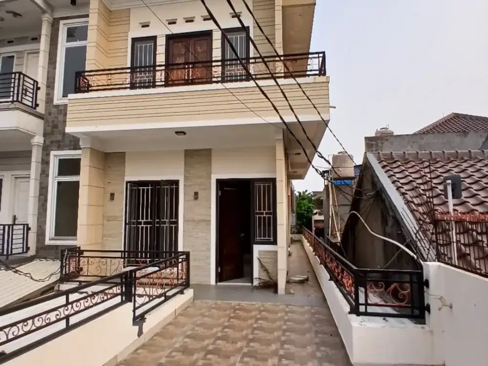 Sewa Rumah Baru 3 Lantai Duri Kosambi Uk 5x15 Jakarta
