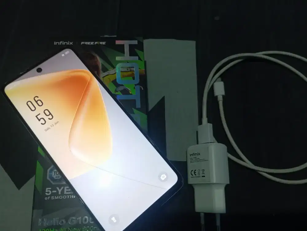 Infinix hot 50 6/256 Lengkap minus