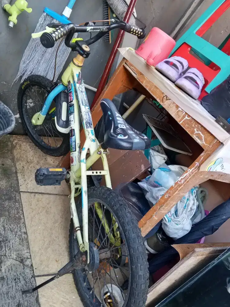 Misi barang kali ada yg mau bayarin sepeda Atlantis