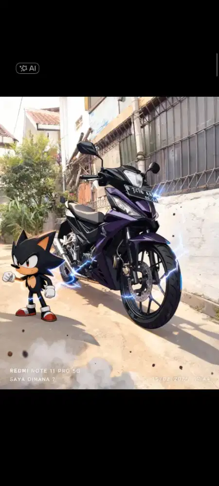 HONDA SUPRA GTR 2016 WARNA HITAM