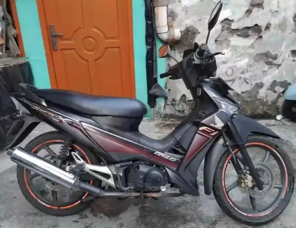 Supra X 125 tahun 2011 double disk