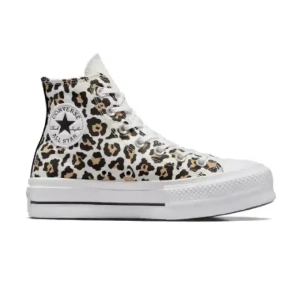 Sepatu Converse Chuck Taylor All Star Lift Women Leopard Love