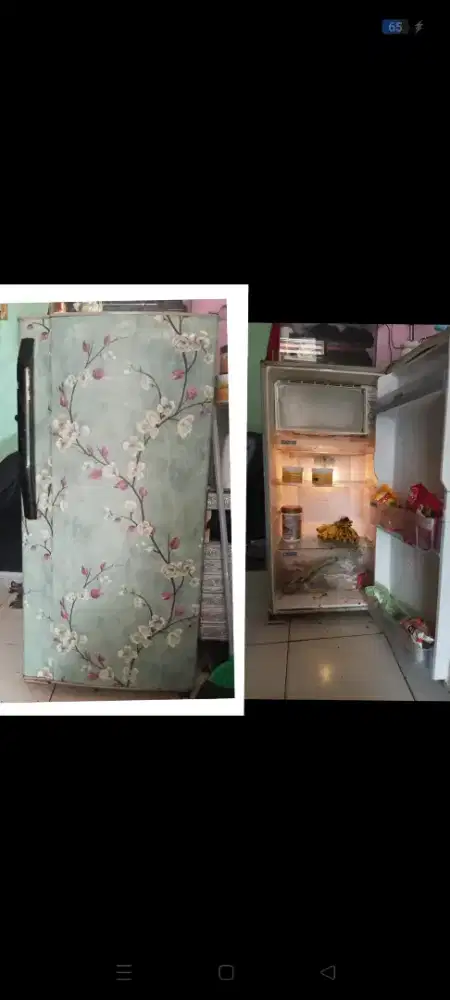 Jual kulkas 1 Pintu SHARP MASIH ORISINIL BELUM PERNAH SERVIS NORMAL