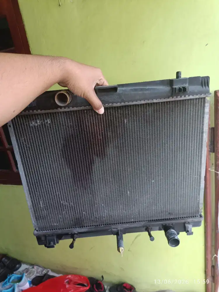 (Copotan) Radiator Denso Original Toyota Yaris Bakpau 2012