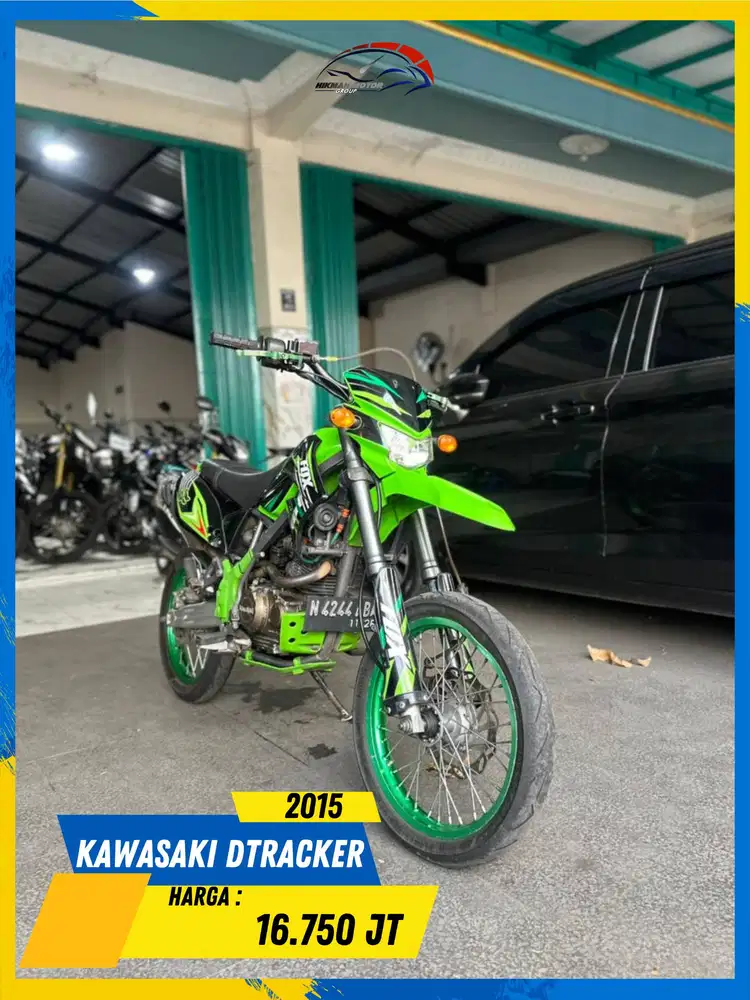 KAWASAKI DTRACKER 2015 GAS POLL MASZEHH HIKMAH MOTOR KEPUH