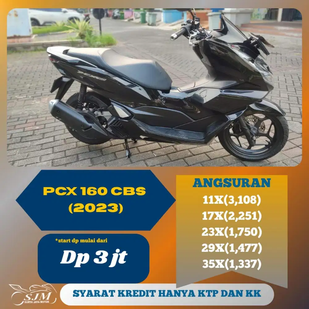 HONDA PCX 160 CBS 2023 SIAP PAKAI