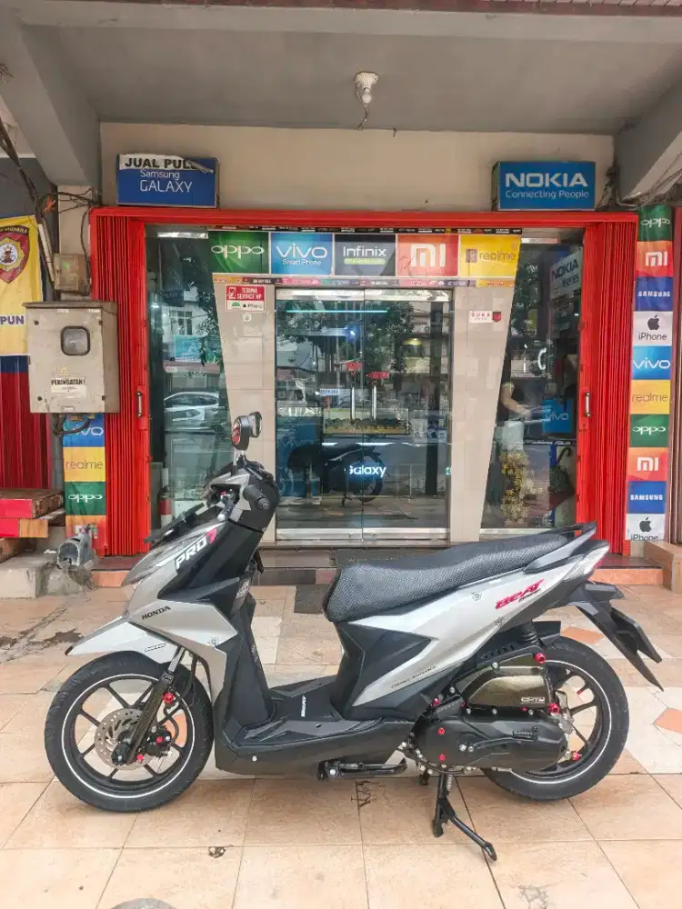 Honda New Beat Deluxe CBS ISS 2023/2024 Tipe tertinggi lengkap nominus
